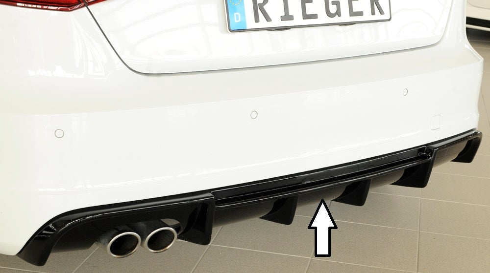 Rieger Heckeinsatz für Audi A3 (8V) 3-tür. (Schrägheck 8V1)