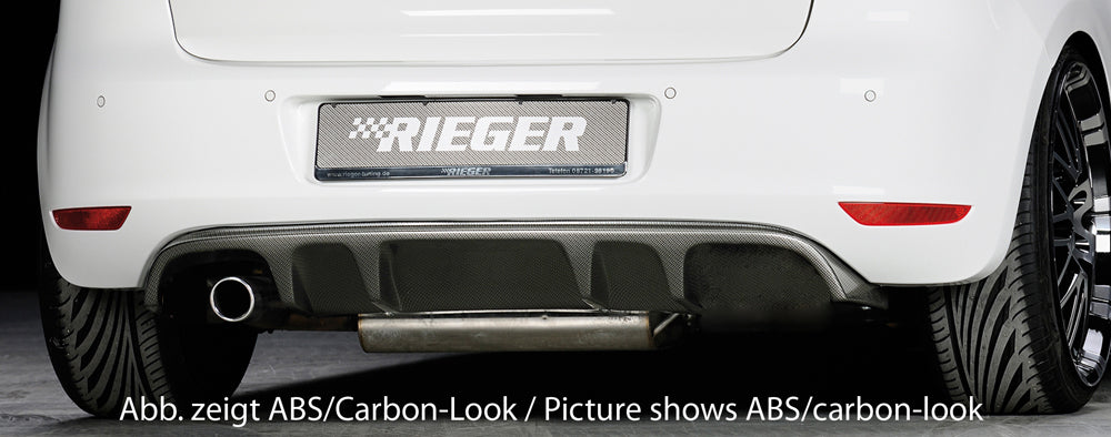Rieger Heckeinsatz (GBL-59510) für VW Golf 6 3-tür.
