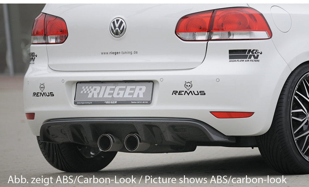 Rieger Heckeinsatz (GBL-59514) für VW Golf 6 3-tür.