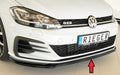 Rieger Spoilerschwert nur für GTI / GTD / GTE für VW Golf 7 GTD 3-tür.