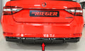 Rieger Heckeinsatz (für orig. elektr. AHK) für Skoda Superb III (3T/3V) Combi
