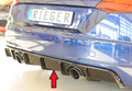 Rieger Heckeinsatz für Audi TT (8J-FV/8S) Coupé