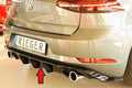 Rieger Heckeinsatz für VW Golf 7 GTI 3-tür.