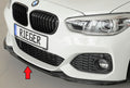 Rieger Spoilerschwert für BMW 1er F20  (1K4) Lim. / 4-tür.