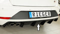 Rieger Heckeinsatz (wie 88134+AHK) für Seat Leon FR (5F) 5-tür. (ST/Kombi)