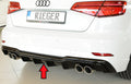 Rieger Heckeinsatz für Audi A3 (8V) 3-tür. (Schrägheck 8V1)