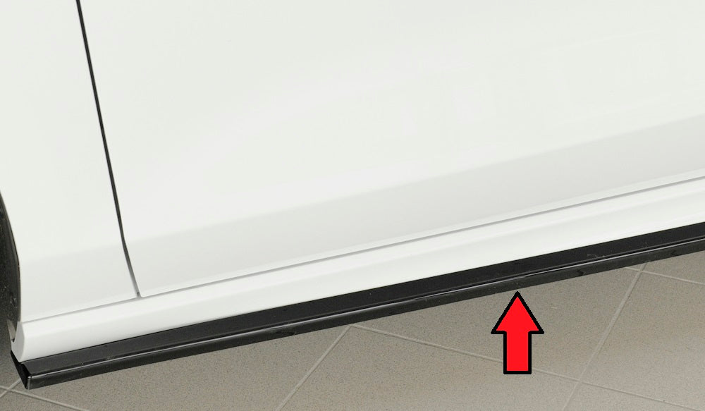 Rieger Seitenschwelleransatz für Ford Focus 4 (DEH) 5-tür. (Schrägheck)