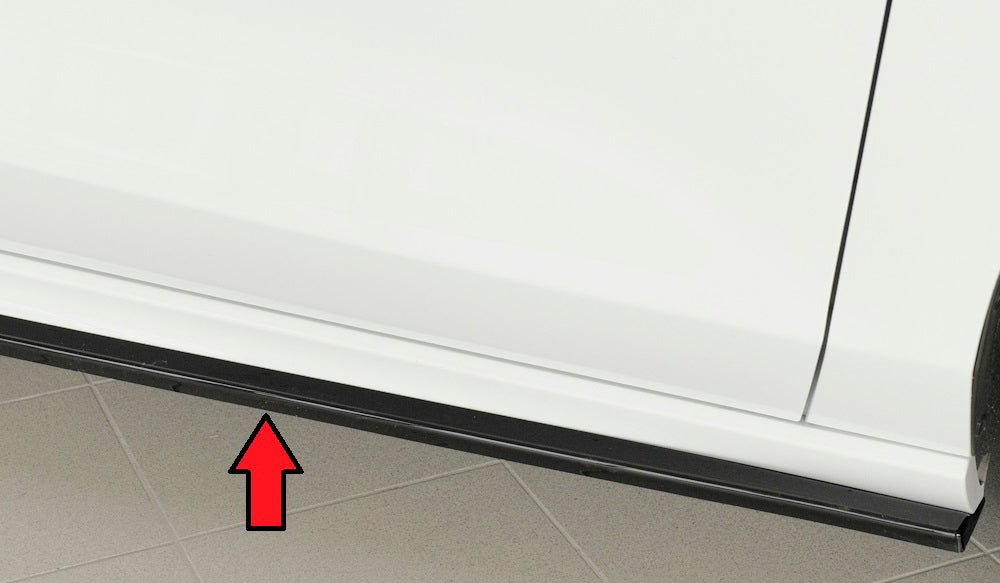 Rieger Seitenschwelleransatz für Ford Focus 4 (DEH) 5-tür. (Schrägheck)