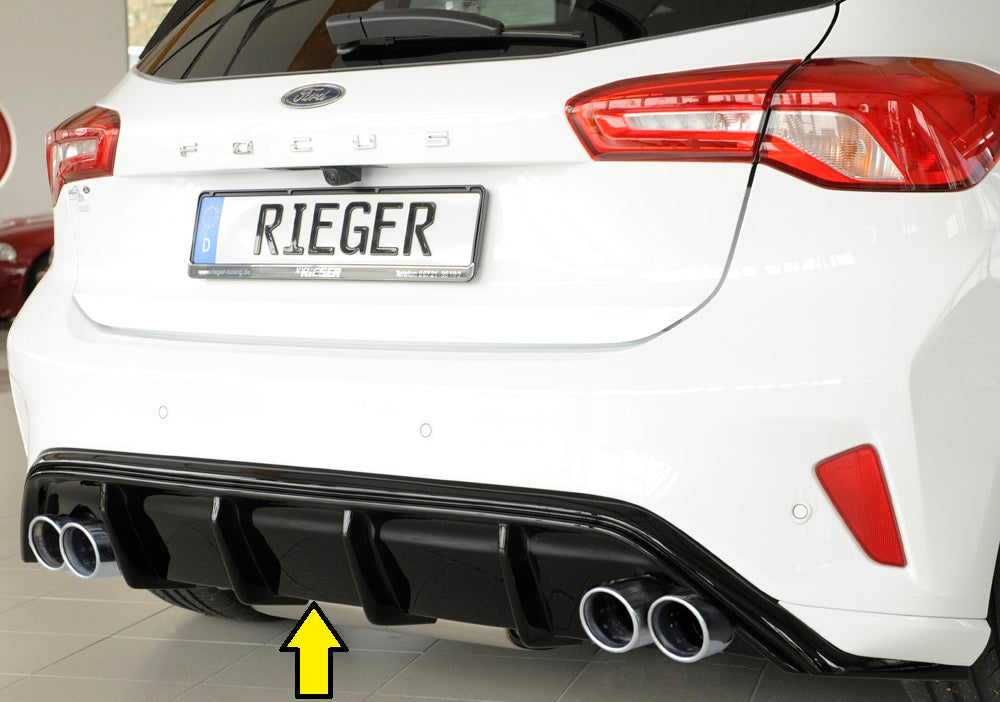 Rieger Heckeinsatz für Ford Focus 4 (DEH) 5-tür. (Schrägheck)