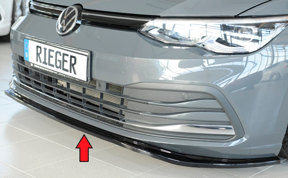 Rieger Spoilerschwert für VW Golf 8 3-tür.