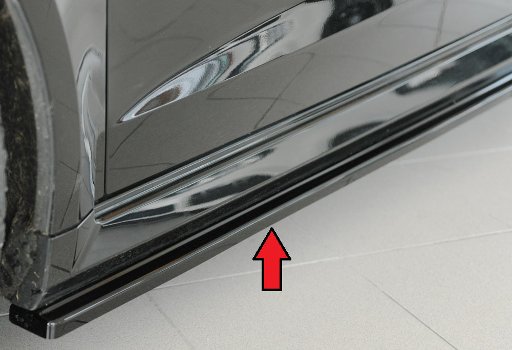 Rieger Seitenschwelleransatz für Audi RS3 (8V) 5-tür. (Sportback 8VA / 8VF)