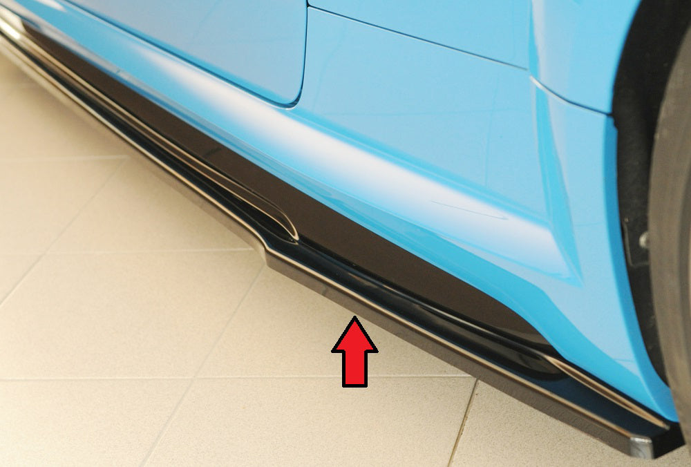 Rieger Seitenschwelleransatz (ca. 19mm) für Audi TT (8J-FV/8S) Coupé