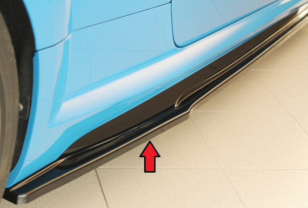 Rieger Seitenschwelleransatz (ca. 19mm) für Audi TT (8J-FV/8S) Coupé