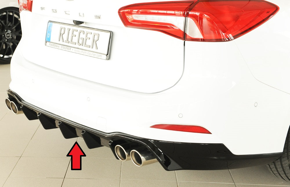 Rieger Heckeinsatz für Ford Focus 4 (DEH) 5-tür. (Turnier)