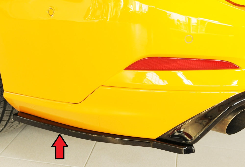 Rieger Heckschürzenansatz seitlich links für Ford Focus 4 (DEH) 5-tür. (Turnier)