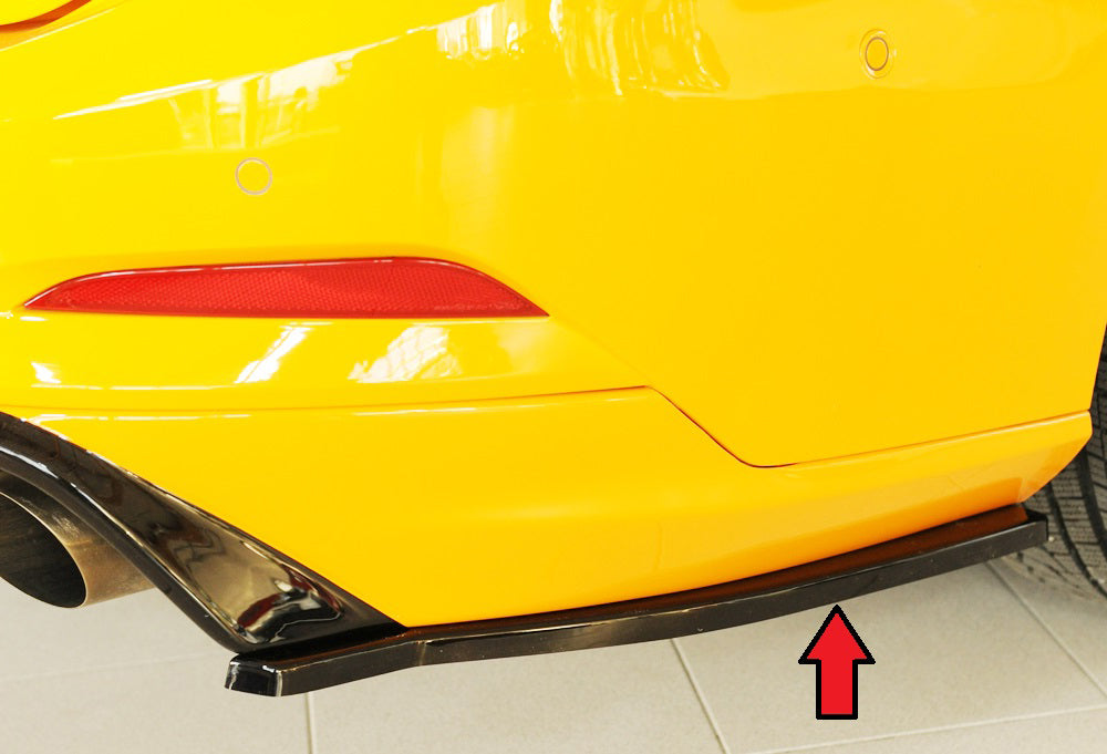 Rieger Heckschürzenansatz seitlich rechts für Ford Focus 4 (DEH) 5-tür. (Turnier)