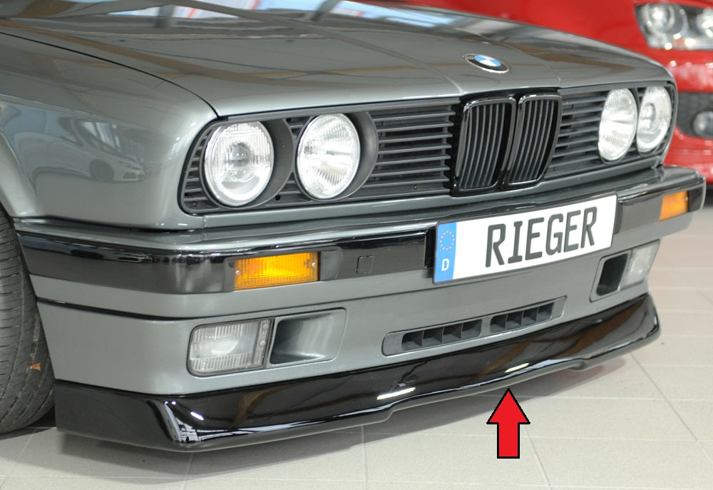 Rieger Spoilerlippe (GBL-38011) für BMW 3er E30 Cabrio