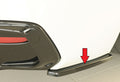 Rieger Heckschürzenansatz seitlich rechts für BMW 1er F20  (1K4) Lim. / 4-tür.