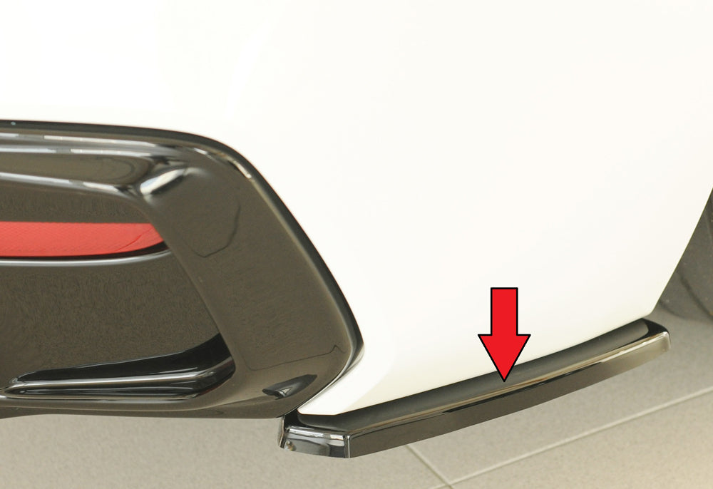 Rieger Heckschürzenansatz seitlich rechts für BMW 1er F20  (1K4) Lim. / 4-tür.