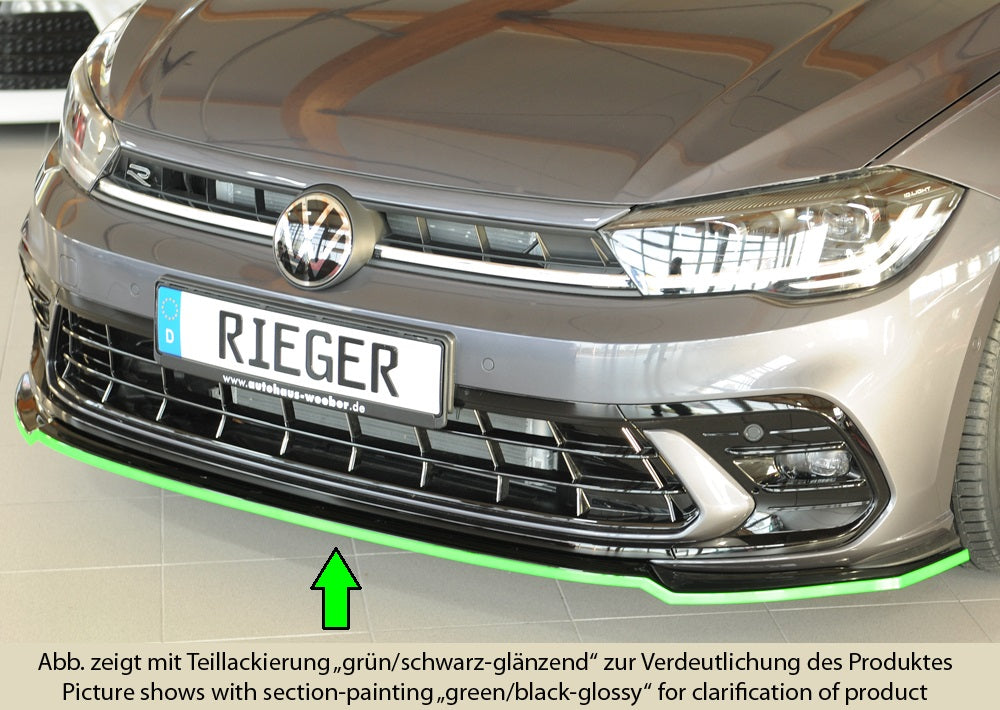 Rieger Spoilerschwert für VW Polo (AW) GTI 5-tür.