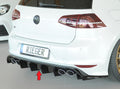 Rieger Heckeinsatz für VW Golf 7 R 3-tür.
