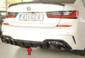 Rieger Heckeinsatz für BMW 3er G20  (G3L) Lim.