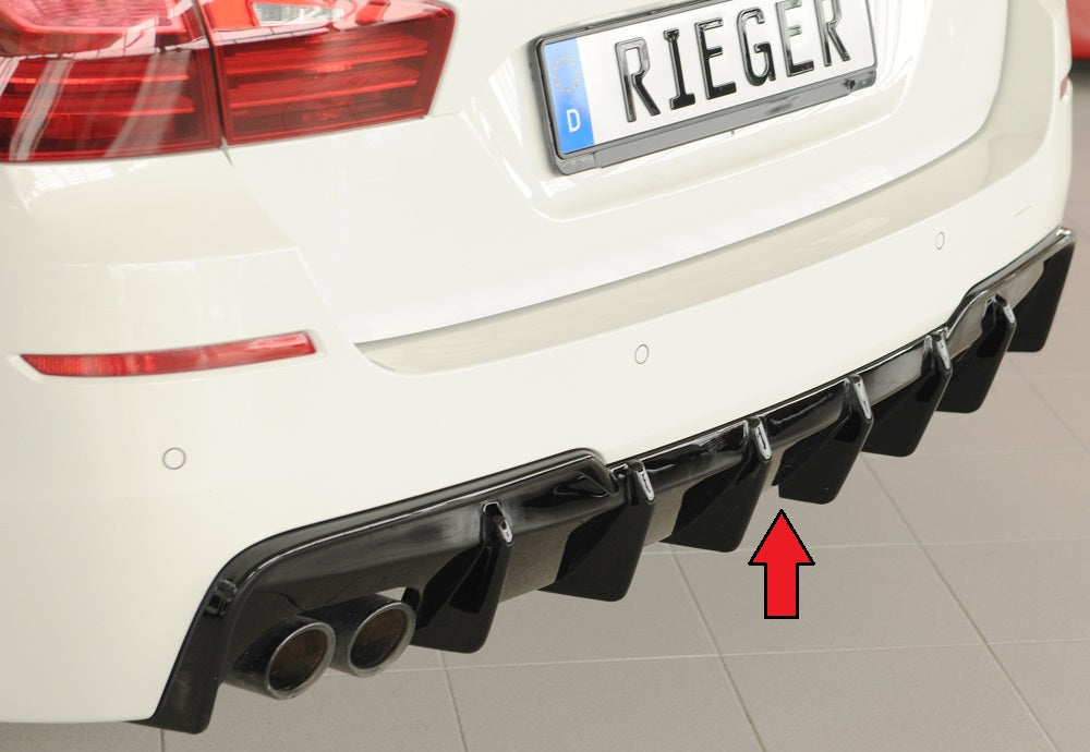 Rieger Heckeinsatz für BMW 5er F10  (5L) Lim.