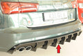 Rieger Heckeinsatz (für Fzg. mit AHK) für Audi A6 (4G/C7) Avant