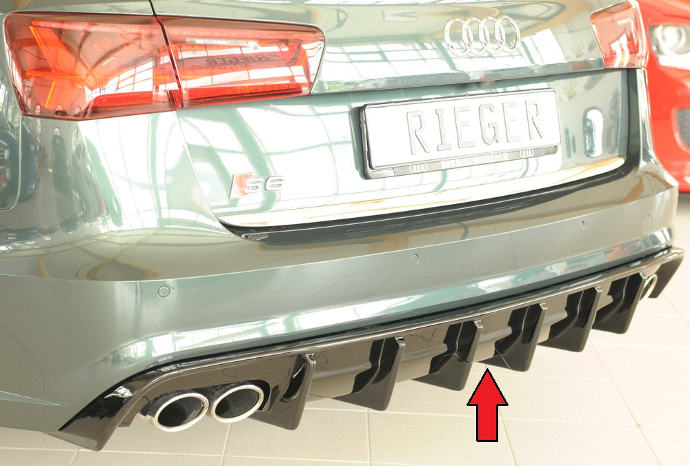 Rieger Heckeinsatz (für Fzg. mit AHK) für Audi A6 (4G/C7) Avant