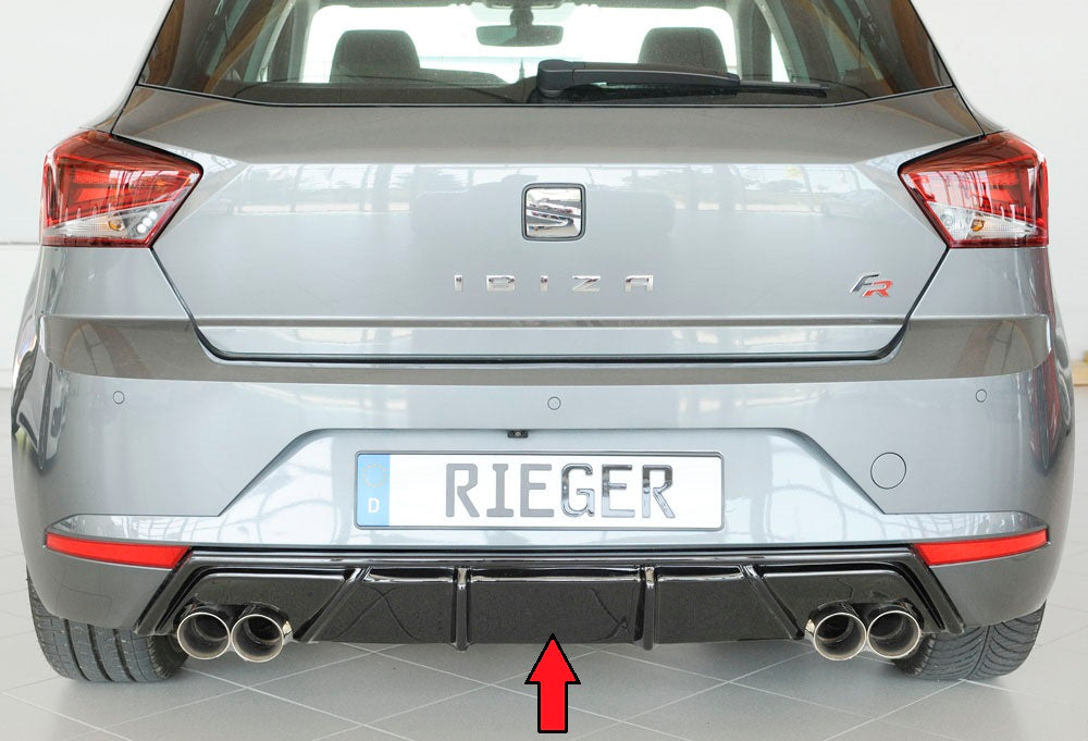 Rieger Heckeinsatz für Seat Ibiza (KJ) 5-tür.