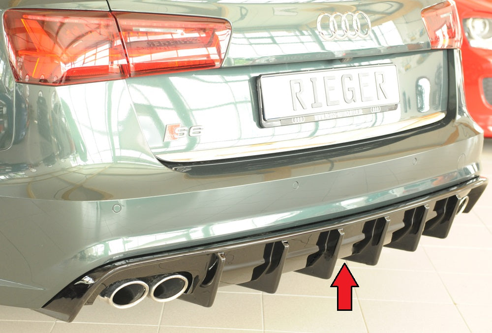 Rieger Heckeinsatz (für Fzg. ohne AHK) für Audi A6 (4G/C7) Avant