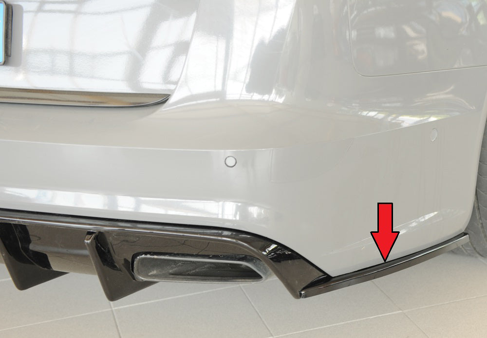 Rieger Heckschürzenansatz seitlich rechts für Audi A6 (4G/C7) Avant
