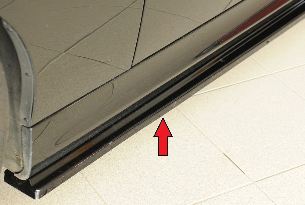 Rieger Seitenschwelleransatz für BMW 3er E90 Lim.