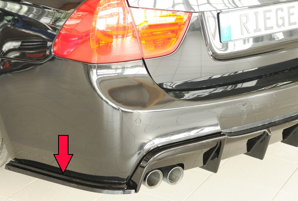 Rieger Heckschürzenansatz seitlich links für BMW 3er E90 Lim.