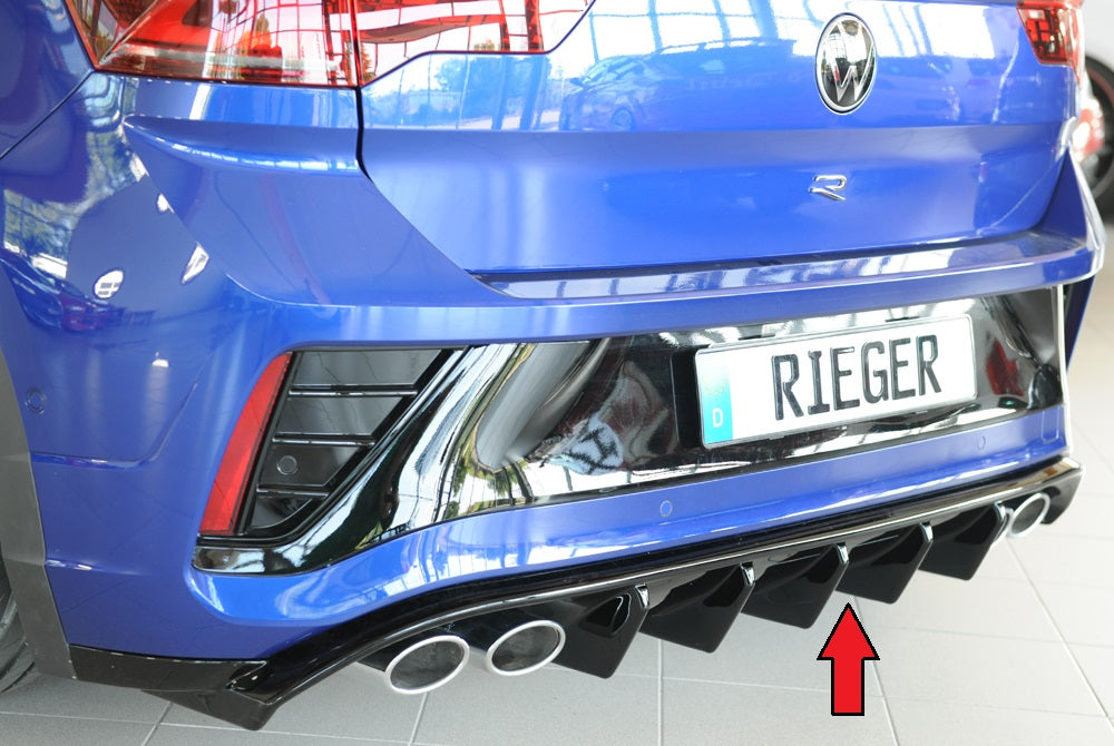 Rieger Heckeinsatz (für Fzg. mit AHK) für VW T-Roc (A1) R-Line 3-tür. (Cabrio)