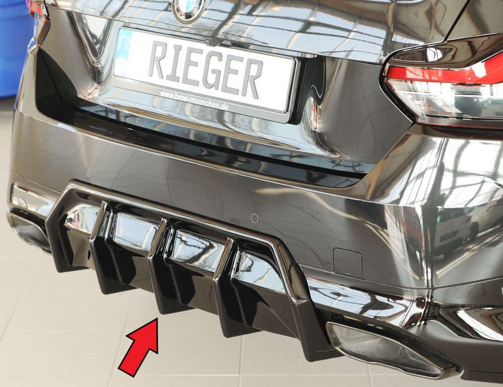 Rieger Heckeinsatz (Mittelteil) für BMW 2er G42  (G2C) Coupé