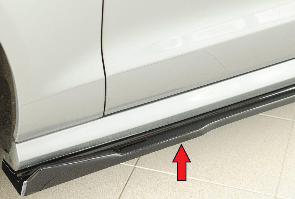 Rieger Seitenschwelleransatz für Audi A6 (4G/C7) Avant