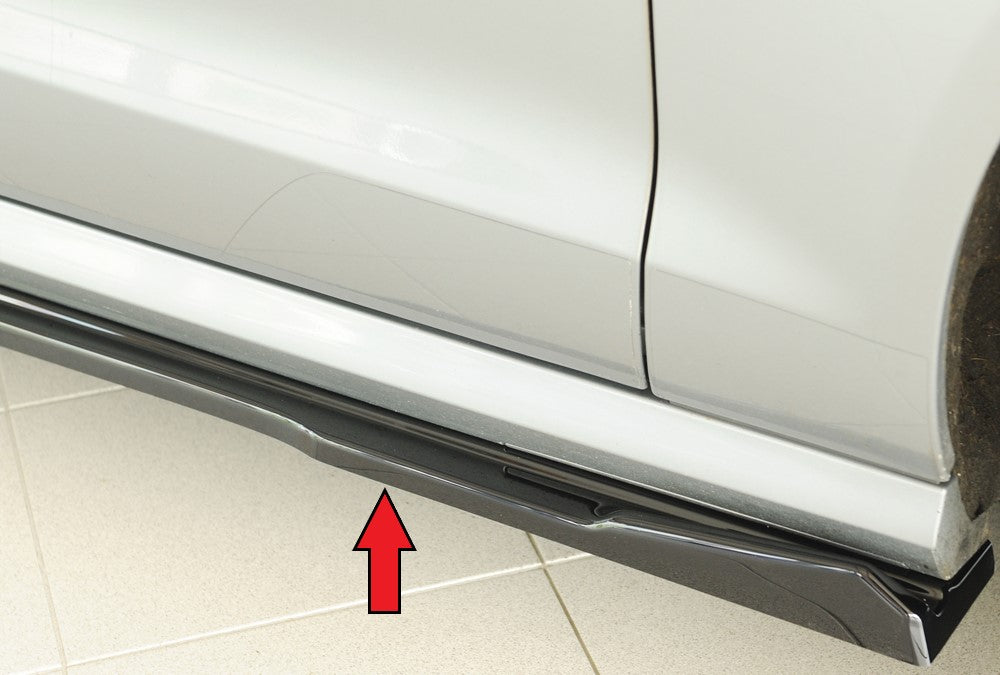 Rieger Seitenschwelleransatz für Audi A6 (4G/C7) Avant