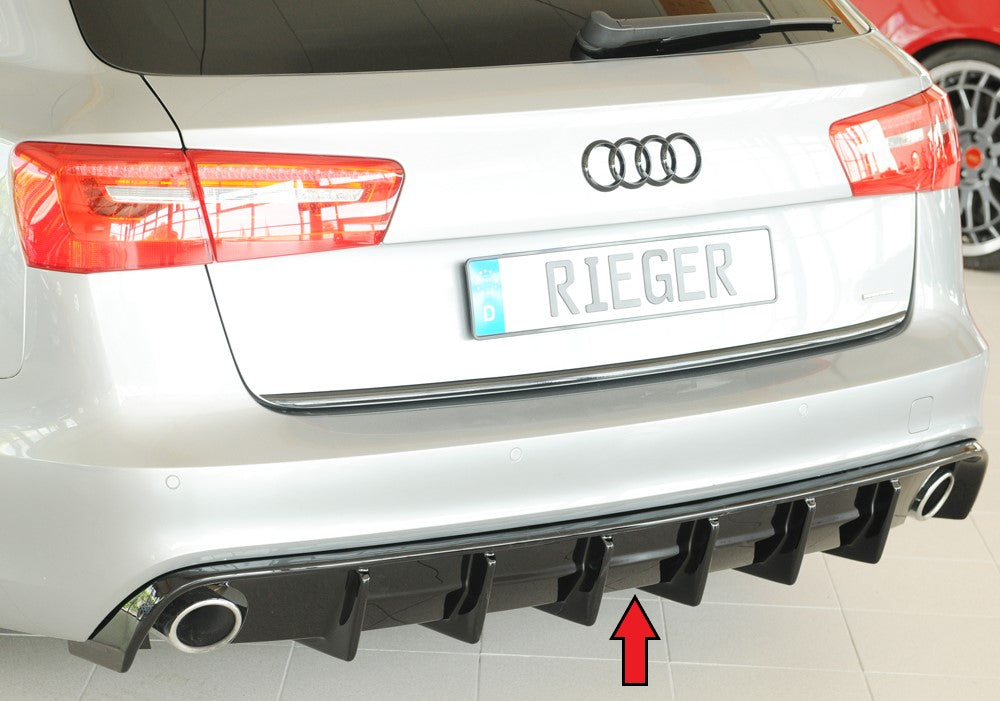 Rieger Heckeinsatz (für Fzg. ohne AHK) für Audi A6 (4G/C7) Avant
