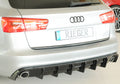 Rieger Heckeinsatz (für Fzg. mit AHK) für Audi A6 (4G/C7) Avant