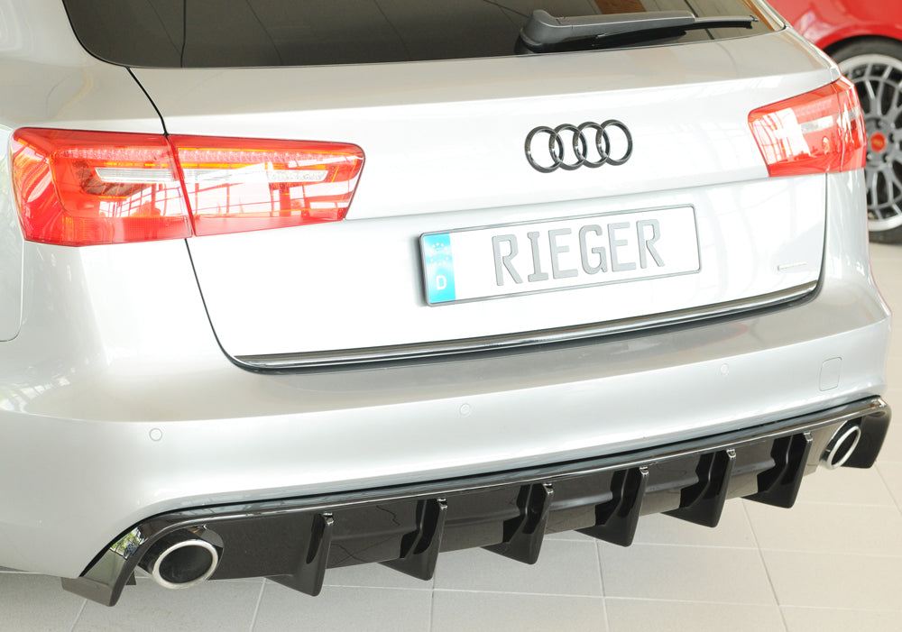Rieger Heckeinsatz (für Fzg. mit AHK) für Audi A6 (4G/C7) Avant