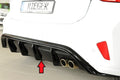 Rieger Heckeinsatz (wie 88193+AHK) für Ford Focus 4 (DEH) 5-tür. (Schrägheck)