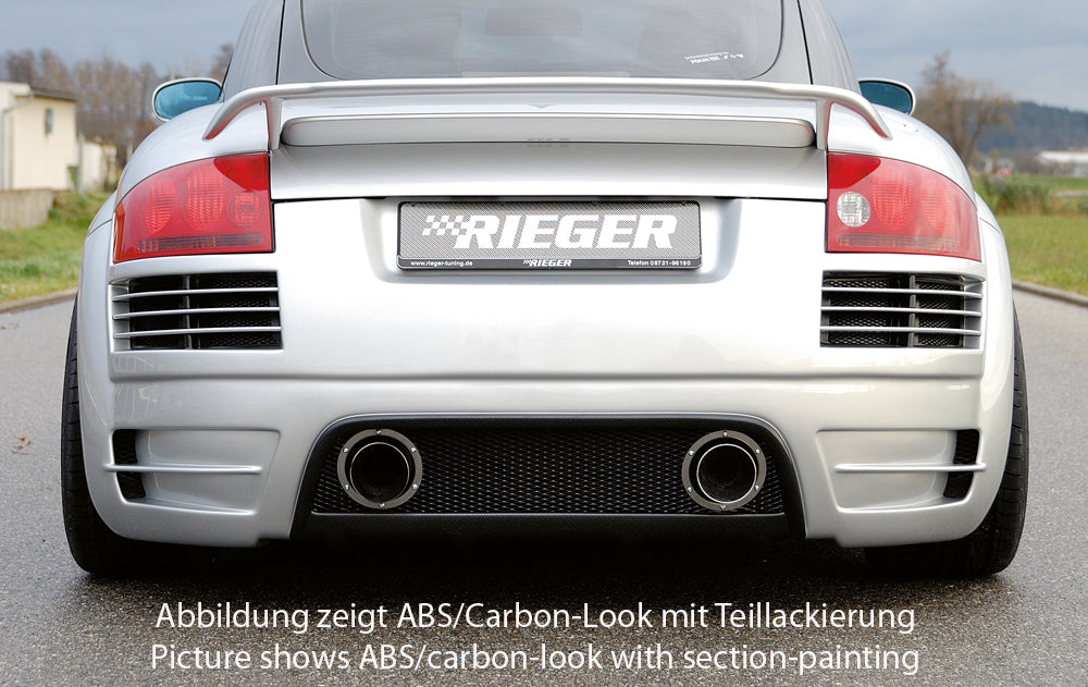 Rieger Heckschürze für Audi TT (8N) Coupé