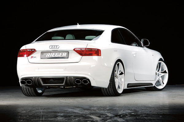 Rieger Heckschürzenansatz für Audi A4 (B8/B81) Lim.
