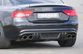 Rieger Heckeinsatz für Audi A5 (B8/B81) Cabrio