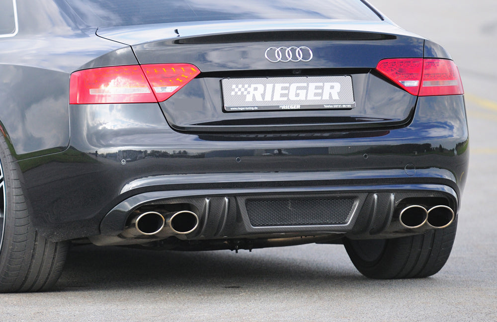 Rieger Heckeinsatz für Audi A5 (B8/B81) Cabrio