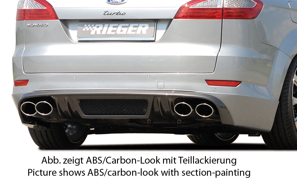 Rieger Heckschürzenansatz SG-Design für Ford Mondeo (BA7) Turnier