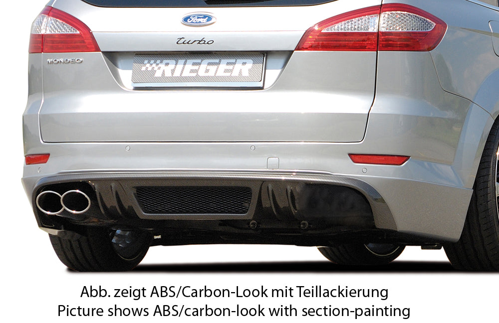 Rieger Heckschürzenansatz SG-Design für Ford Mondeo (BA7) Turnier
