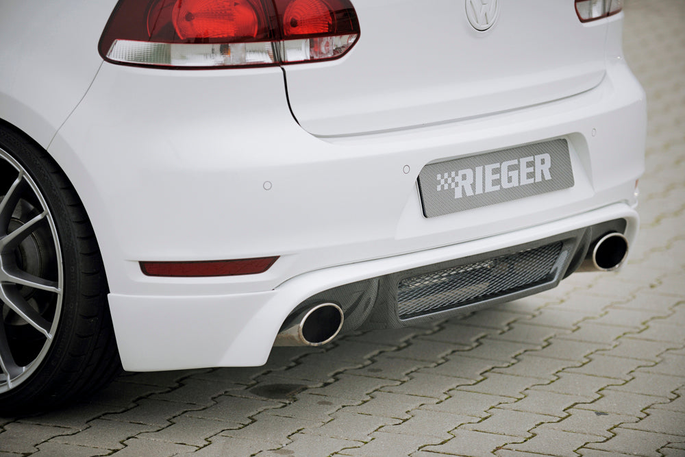 Rieger Heckschürzenansatz für VW Golf 6 GTD 3-tür.