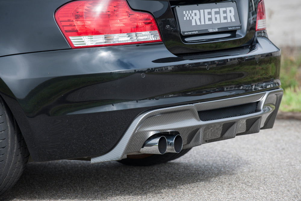Rieger Heckeinsatz für BMW 1er E82, E88  (182 / 1C) Cabrio